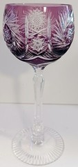 Amethyst Water Goblet By Unknown Manufacturer 7 3/4″