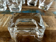 Set 10 Cristal Sevres France Mila Double Old Fashioned Glasses Signed XLNT HTF