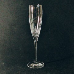 LENOX FIRELIGHT PLATINUM CHAMPAGNE TOASTING FLUTE, Lead Crystal, 9 3/8″, 8oz