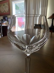 Waterford NEVE Crystal 8 3/8″ Water Goblet Glass Set Of 10 Rare Discontinued