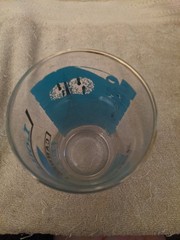 FRANCE SOUVENIR GLASS TUMBLER LOURDES PARIS NICE MARSEILLES CHARTRES FREE US SH