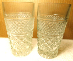 Anchor Hocking~Wexford Vintage 5 1/2″ Glass Tumbler Selling By Each