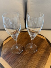 Villeroy & Boch TORINO Crystal Champagne Flutes – Set of 2 – 8.5″ Tall – Etched