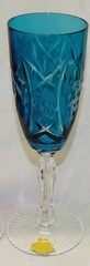 Nachtmann Traube 6 Champagne Flutes 7 3/4″ Cut to Clear Grapes 6 Orig Stickers