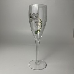 Perrier Jouet France Art Nouveau Hand Painted Floral Champagne Flute – ONE