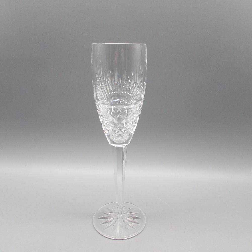 Waterford Cut Crystal «RISING SUN » Champagne / Toasting Flutes – Set of Eight