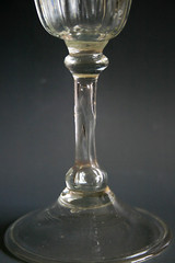 ANTIQUE 18TH CENTURY BELGIAN LIEGE WINE GLASS – CIRCA 1730