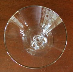 Tiffin Montclair Platinum Trim #17651 Stem Champagne Sherbet(s)
