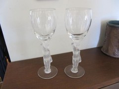 Bayel France Bacchus Nude Male Wines – set of 2
