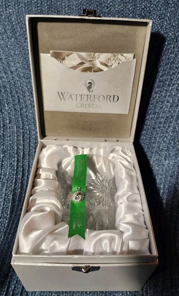 Waterford Crystal Snowflake Wishes DOF Tumbler Courage Second Edition NIB