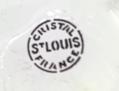 Saint Louis Jersey Water Glass Crystal Size Ocean Liner France