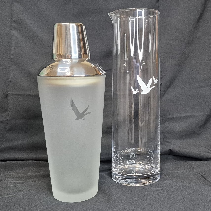Grey Goose Shaker and Pitcher Bar Set for Shaken or Stirred Drinks