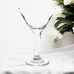 Libbey Z STEM Clear 9.25 OZ Martini Glass NEW