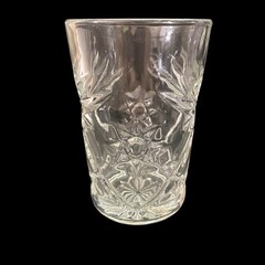4 Early American Prescut Tumblers EAPC 10 oz Anchor Hocking Star of David 4.5″
