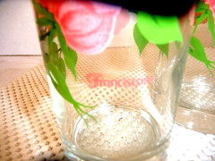 4 NIB VINTAGE FRANCISCAN DESERT ROSE ICE TEA GLASSES 6.25″ HIGH 16 OZ WITH BOX
