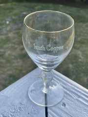 Irish Coffee Shamrock Stemware Gilt Rim Barware Drinking Glass Drinkware