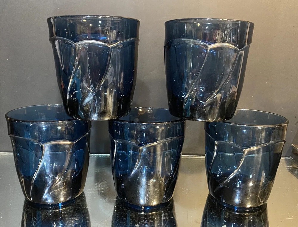 Noritake….Sweet Swirl…Double Old-Fashioned–Set of Five—