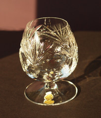 Nachtmann Decor 124 Lead Crystal Brandy Snifters / Cognac Glasses
