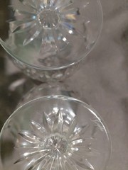 2 Vintage Rogaska Crystal Whiskey Brandy Glass Snifter 5 1/4»- excellent