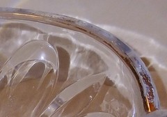 Vintage Dresden Bleikristall Vase Hand Crafted Lead Crystal 7.5 Inches Germany