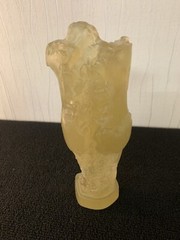 Sculpture ‘Nocturne’ in crystal Daum France and Maurice Legendre Numbered 75/150