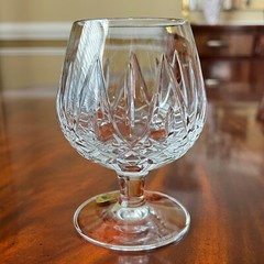 NEW Old Stock Waterford Crystal FITZGERALD Brandy Snifter Glass 5 1/8″ 12 Oz NIB