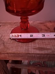 Set Of 3 Vintage Argus Ruby Red by FOSTORIA ☆Sherbet ☆