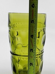 Colony Color Crown Green Tumbler 5 3/8″ tall