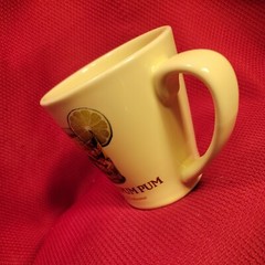 Vintage TOMMY BAHAMA rum pa pum pum Ceramic Christmas Coffee Cup Mug marlin tea