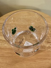 World Market Anthropologie “Dupe” Icon Glass Tumbler (Green Frog)