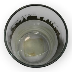 Fishs Eddy 212 NYC Skyline Juice Wine Glass Libbey 4.25″ New York Landmarks