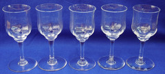 Baccarat Capri Optic (5) Cordial Glasses, 4 1/8″ (Y1)