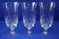 Mikasa Westminster (3) Iced Tea Glasses, 7 1/8″ (Y3)