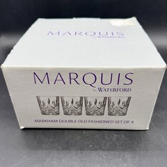 Marquis by Waterford Markham Double Old Fashioned Glasses, Set of 4