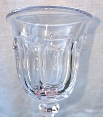 4 Vtg 1960s Goblets Imperial Glass Old Williamsburg Wine Water Barware 8 Oz