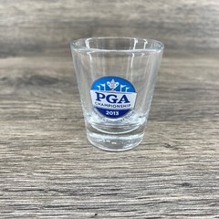PGA Championship 2013 Drinking Shot Glass Clear Oak Hill