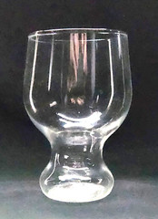 Federal Glass FEG32 Pressed Glass Clear Plain Safety Lip 14 oz FLAT TUMBLER