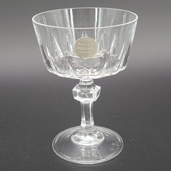 Princess House Esprit Coupe Champagne Sherbet Crystal Glass, Set of 4