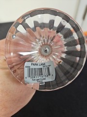Mikasa Park Lane 6 7/8″ Goblet Lead Crystal Water Wine Glass France New