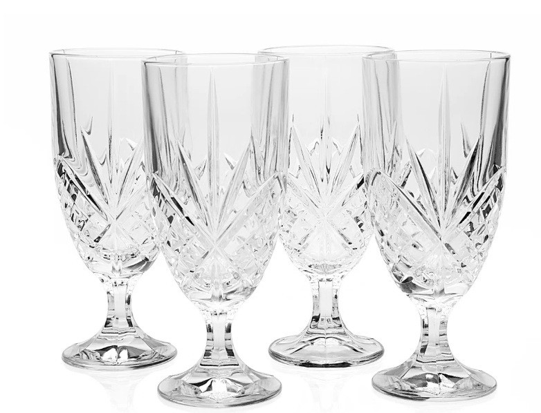 SHANNON Lead Crystal Designs of Ireland Iced Tea Glass 14 oz