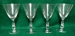Nancy Prentiss ENCHANTING ORCHID Water Goblets SET OF FOUR More Items Here BEST
