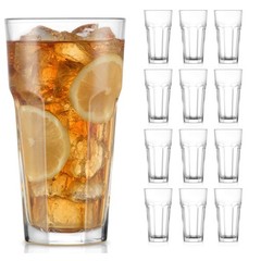 Libbey Gibraltar DuraTuff Iced Tea Glasses, 22-Ounce, Set of 12 – Set of 12