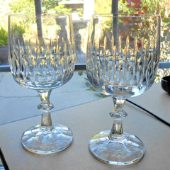 Schott Zwiesel Crystal Flamenco Water Goblets 6 3/4″ 1984-87