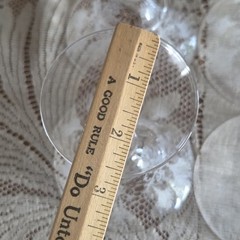 Morgantown Glass «Mayfair» Etched Champagne Glasses Set of 4 Art Nouveau Style