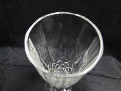 Kristal Zajecar Nobility, Vertical & «X» Cuts: Champagne Flute (s), 8 1/4″ Tall