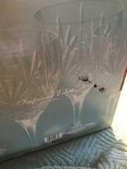 Czech Republic Imperial Estate Crystal Decanter and Wine Set «Ventana» NIB