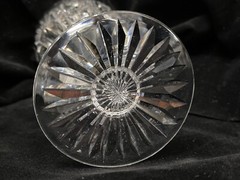 Antique American Brilliant Cut Glass 4.4” Cordial Wine Brandy Glasses Set Of 6