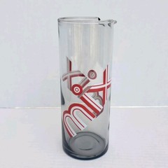 Cocktail Martini Pitcher Federal Glass MIX Pop Art MCM Retro Mod Barware 50s 60s