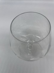 Kosta Boda Bertil Vallien Optic Swirl Chateau Cognac Glass Blown Set Of 3 Vtg