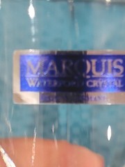 Waterford Marquis Brookside Oversized Crystal Double Old Fashioned Glasses Set 2